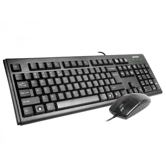 A4Tech KM-720620D keyboard USB QWERTY English Black