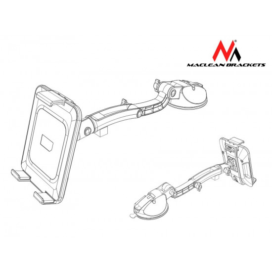  Holder for tablet MC-627 ABS 