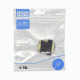 Adapter DVI M - VGA F gold plated, 24 + 5/15 pin