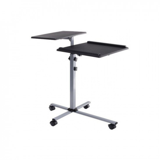 Table for projector/not book, mobile black