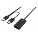 Active extension cable USB 2.0, 20m; Y-279