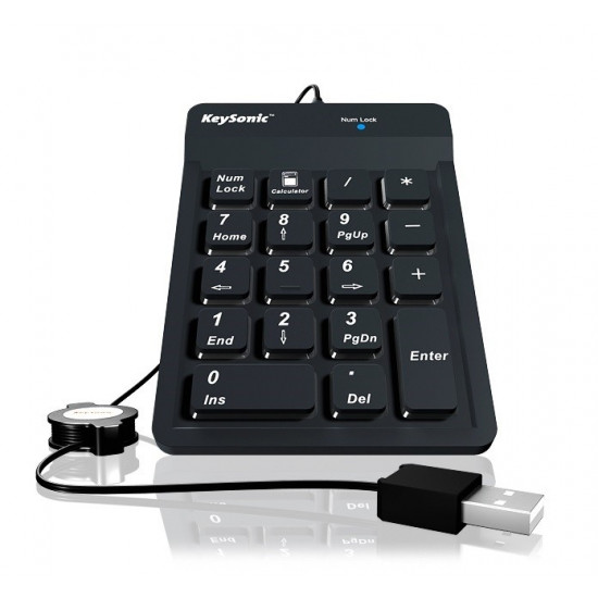 Keyboard ACK-118BK2 dust-and waterproof IP64