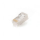 Shielded modular plug RJ45/FTP/cat.5e/100pcs