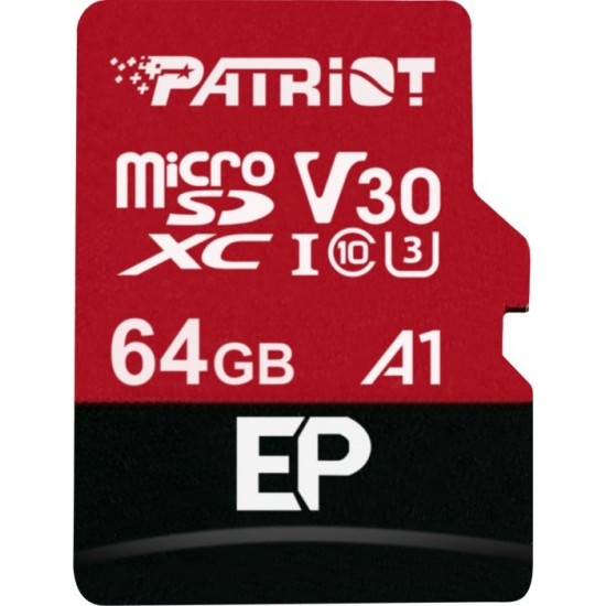 #Karta microSDXC PATRIOT 64GB V30