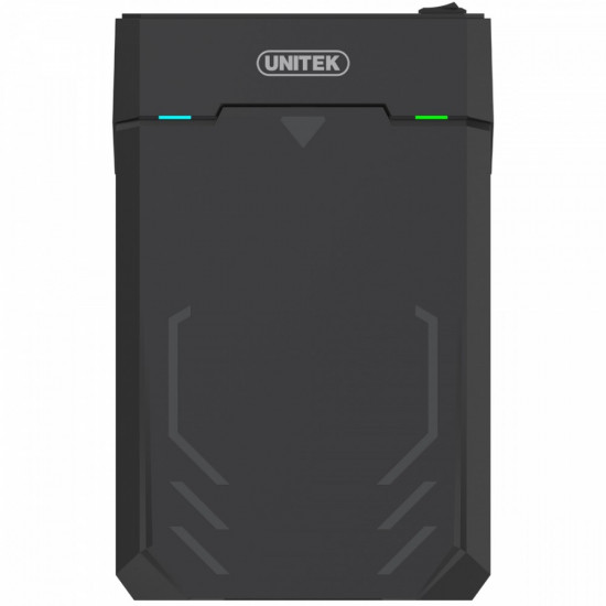 UNITEK Y-3035 storage drive enclosure HDD/SSD enclosure Black 2.5/3.5