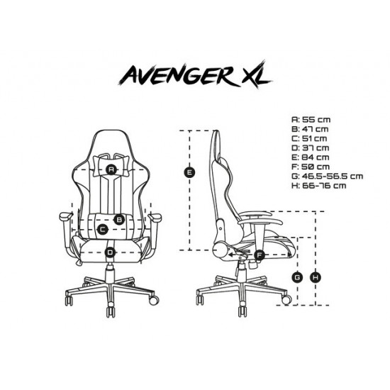 Gaming Chair Fury Avenger XL