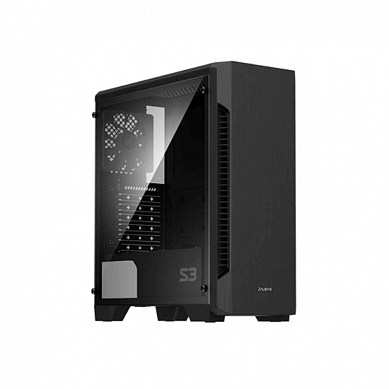 ZALMAN S3 TG ATX Mid To wer PC Case TG fan x3