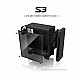 ZALMAN S3 TG ATX Mid To wer PC Case TG fan x3