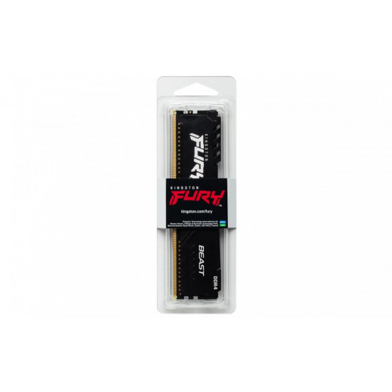 Kingston DRAM 32GB 3200MT/s DDR4 CL16 DIMM (Kit of 2) FURY Beast Black EAN: 740617319842