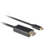 Kabel USB-C->HDMI 1.8M 4K CA-CMHD-10CU-0018-B