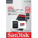 CARD 128GB SanDisk Ultra microSDXC 140MB/s +Adapter