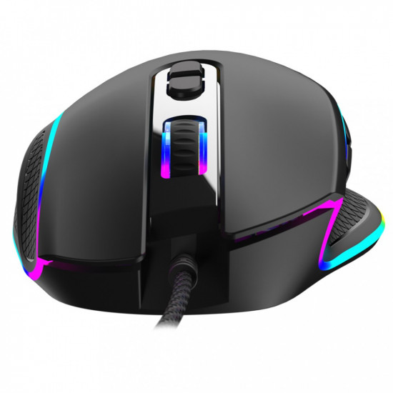 Optical wired mouse Volcano Veles black