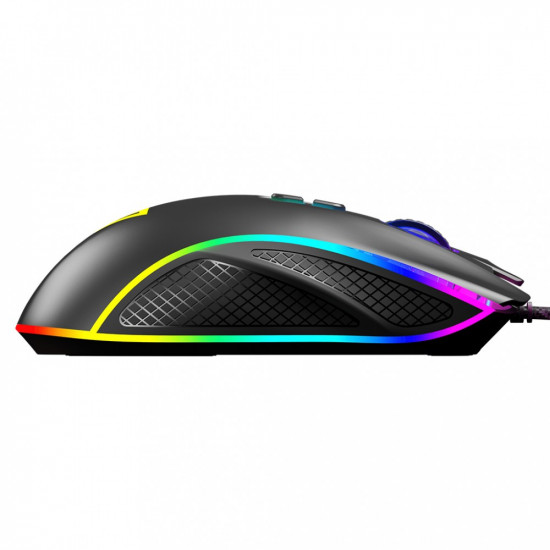 Optical wired mouse Volcano Veles black