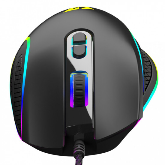 Optical wired mouse Volcano Veles black