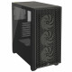 Case 3000D Airflow RGB TG Mid-Tower Black