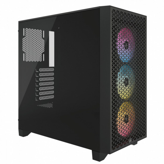 Case 3000D Airflow RGB TG Mid-Tower Black