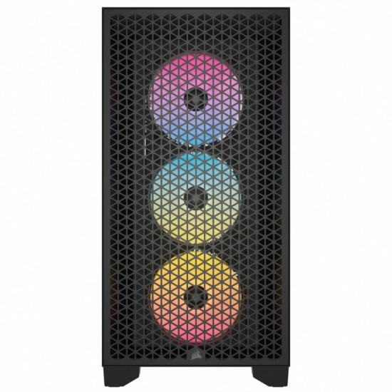 Case 3000D Airflow RGB TG Mid-Tower Black