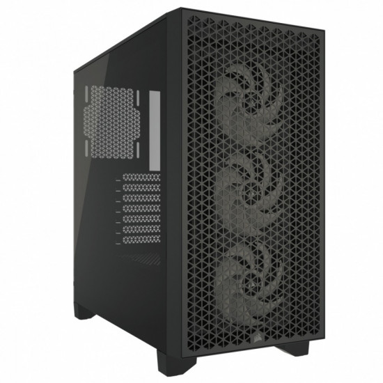 Case 3000D Airflow RGB TG Mid-Tower Black