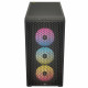 Case 3000D Airflow RGB TG Mid-Tower Black