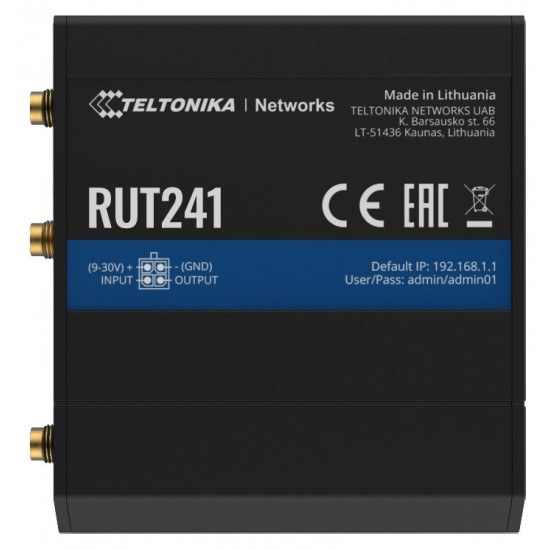 Teltonika RUT241Industrial LTE WiFi Router