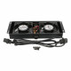 2 fans roof cooling unit with cable