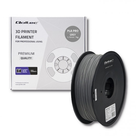 Filament for 3D print PLA PRO, 1.75mm, Grey