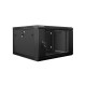 Wall-Mounted Rack 19'' 6U 600X600mm black