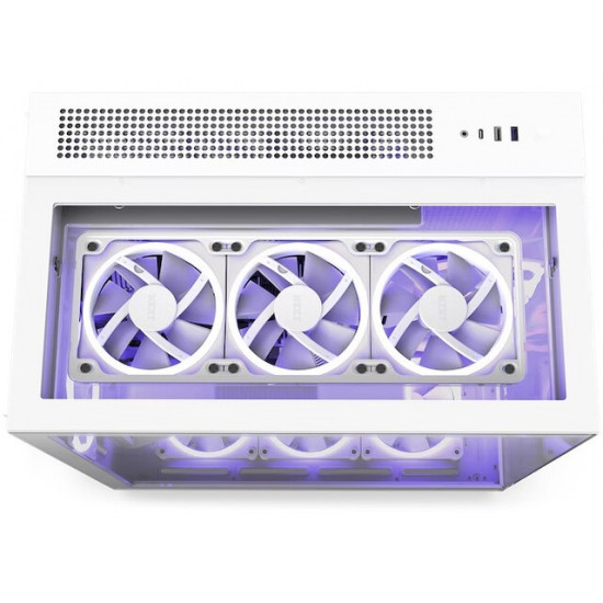 PC Case H9 Elite with window white