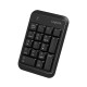 Wireless keypad, Bluetooth v5.1, black