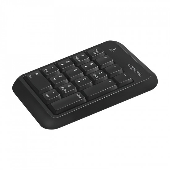 Wireless keypad, Bluetooth v5.1, black