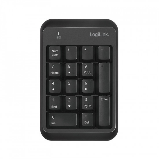 Wireless keypad, Bluetooth v5.1, black