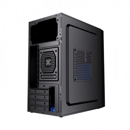 Computer case Fornax K300, Micro-ATX, 2x USB 3.0 + 2x USB 2.0 black