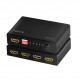 HDMI splitter 1x4-port 4K/60Hz, EDID