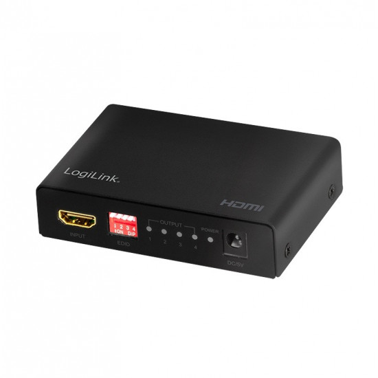 HDMI splitter 1x4-port 4K/60Hz, EDID