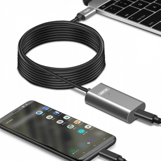 Active extension USB Type-C 3.1, 5m, M/F; U305A