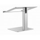 15.6-inch notebook stand with height adjustment, silver