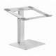 15.6-inch notebook stand with height adjustment, silver