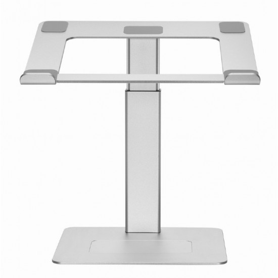 15.6-inch notebook stand with height adjustment, silver