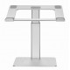 15.6-inch notebook stand with height adjustment, silver