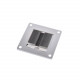 Water cooling Pacific W9, transparent CPU water block, copper + liquid metal