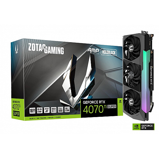 Graphic cards GeForce RTX 4070 Ti SUPER AMP HOLO 16GB GDDR6X 256bit