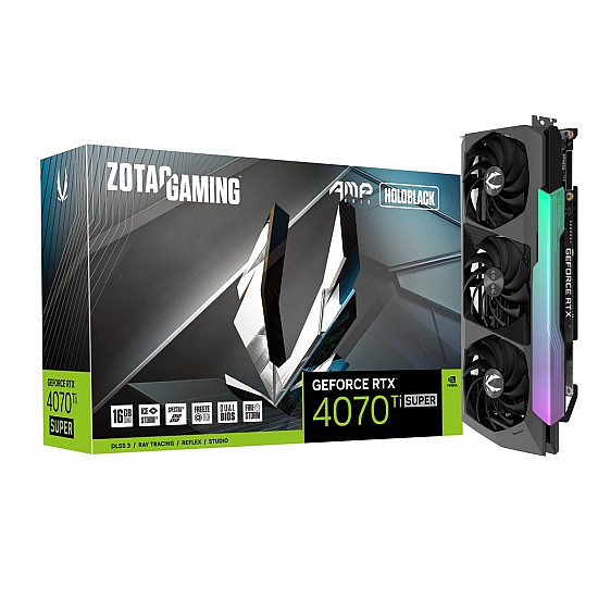 Graphic cards GeForce RTX 4070 Ti SUPER AMP HOLO 16GB GDDR6X 256bit