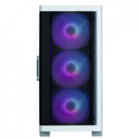 ZALMAN M4 WHITE mATX Mini Tower 4 Fans ARGB