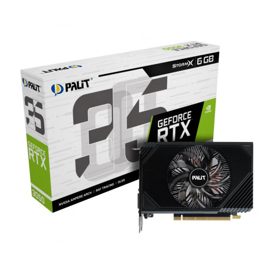 Graphics card GeForce RTX 3050 StormX 6GB GDDR6 96bit DVI/DP/HDMI