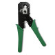 Modular crimping tool for cutting and crimpin