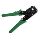 Modular crimping tool for cutting and crimpin