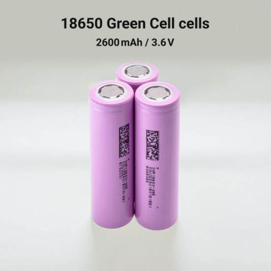 20x Ogniwo Akumulator 18650 Li-Ion INR1865026E 3.6V 2600mAh