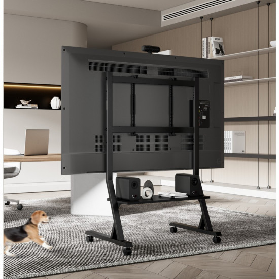 Mobile TV stand 45-90 inches, 60 kg, AV shelf