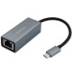 USB C to RJ45 Ethernet 1000Mps,aluminium housi