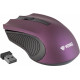 2.4GHz optical symmetrical wireless mouse, 3 buttons, Purple